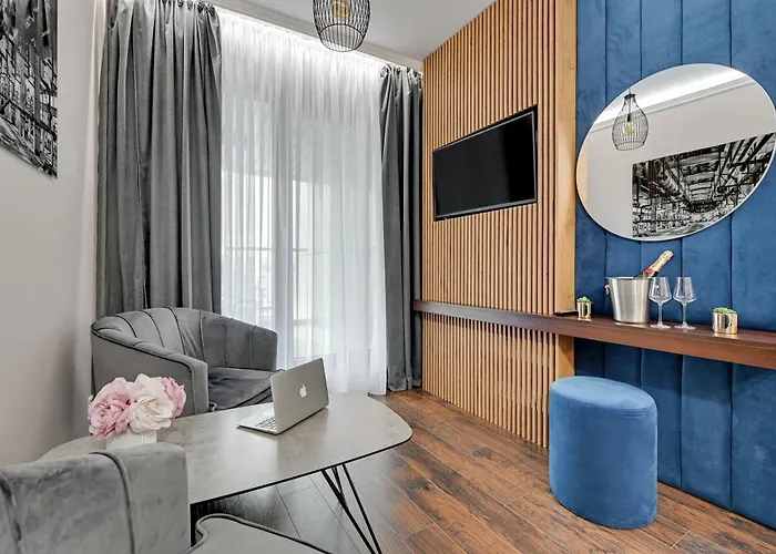 Apartman Awena Blue Sky- Nad Motlawa Centrum Gdańsk